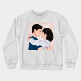 Dimple Couple Dr. Romantic Crewneck Sweatshirt